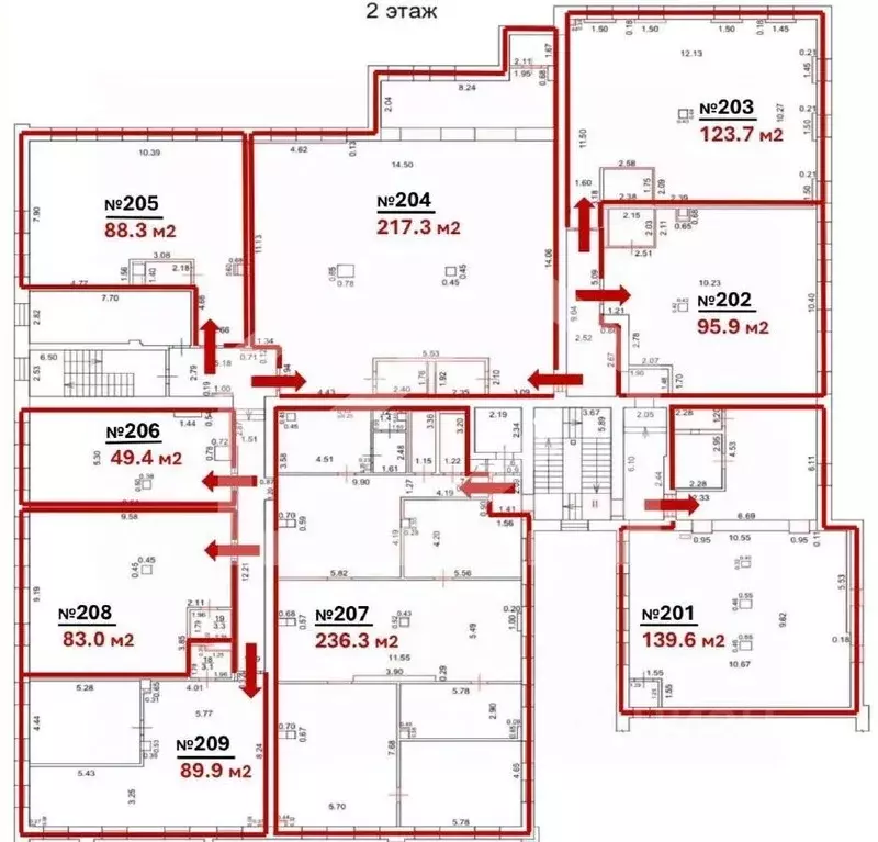 Помещение свободного назначения в Москва Колодезный пер., 3С25 (88 м) - Фото 2