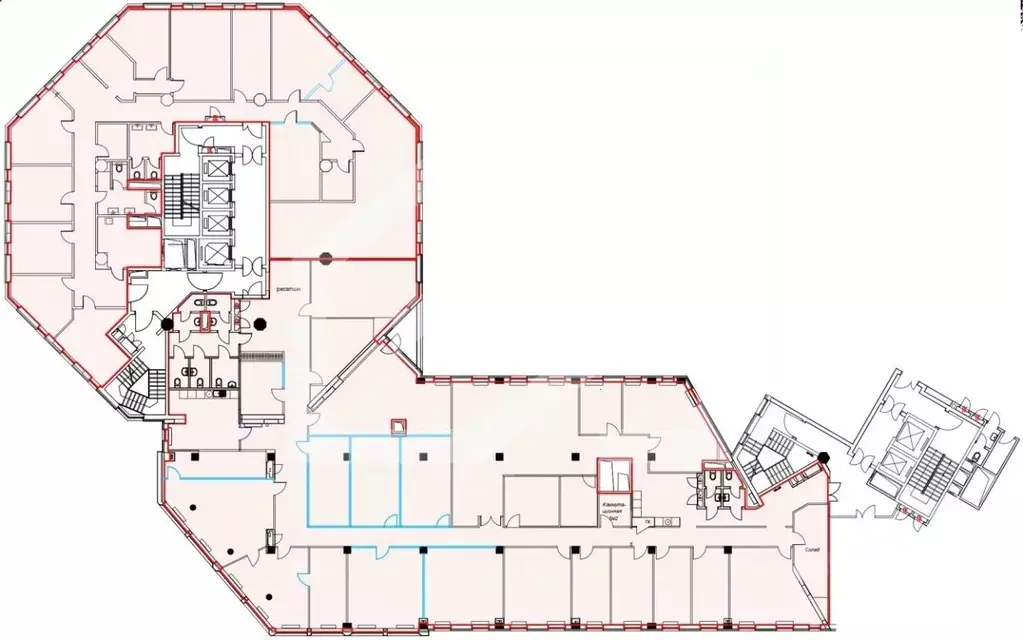 Офис в Москва Космодамианская наб., 52С1 (1410 м) - Фото 2
