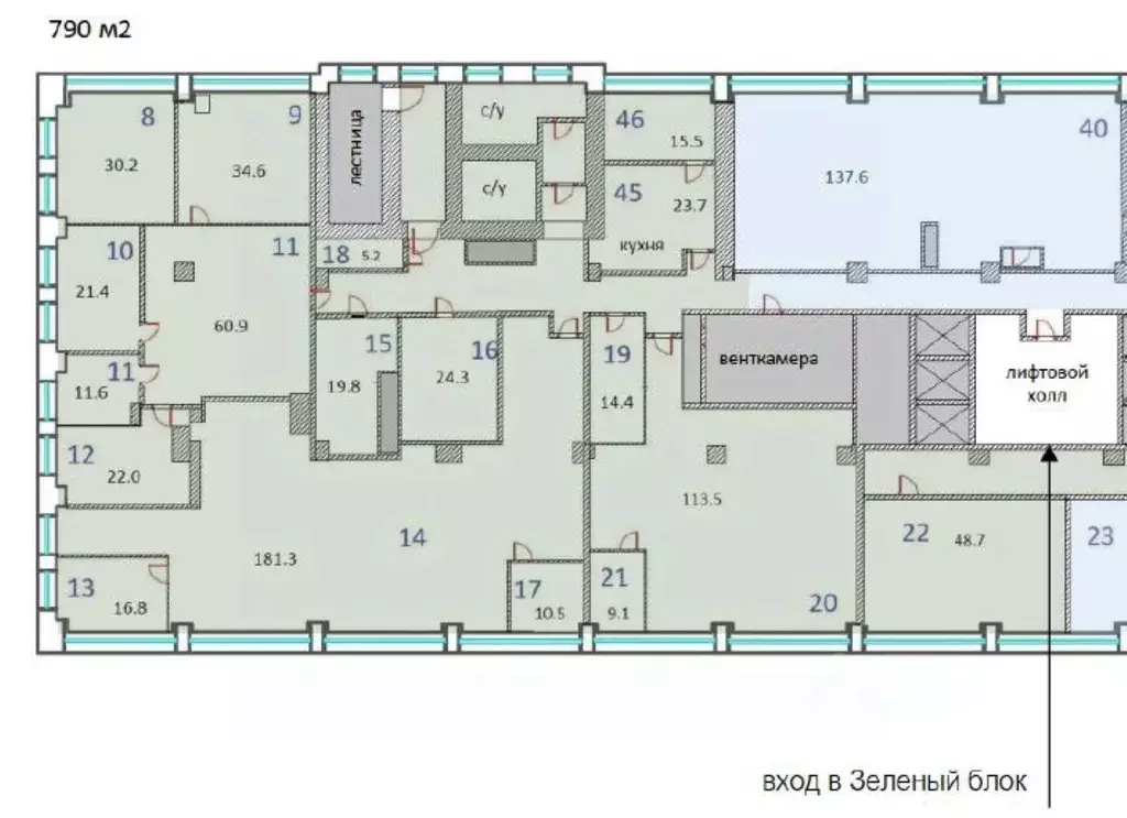 Офис в Москва Новодмитровская ул., 2Б (790 м) - Фото 1