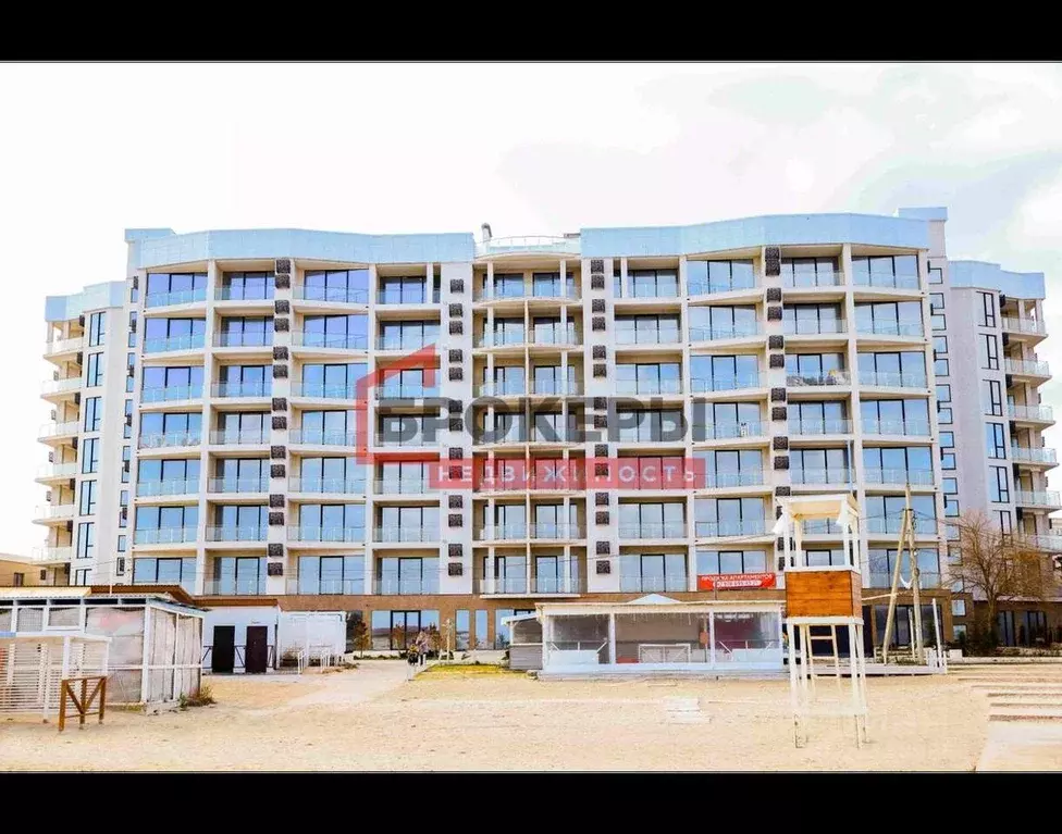 Студия Севастополь ул. Пляж Омега, 39с1 (40.4 м) - Фото 1