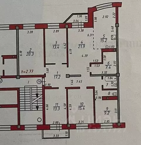 5-к кв. Иркутская область, Иркутск ул. Рабочего Штаба, 1/7 (138.0 м) - Фото 2