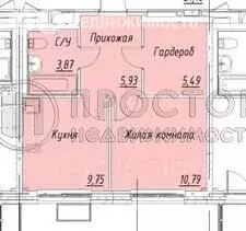 1-комнатная квартира: Химки, микрорайон Клязьма-Старбеево, квартал ... - Фото 1