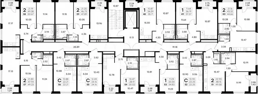 Квартира-студия, 24,2 м, 5/9 эт. - Фото 1