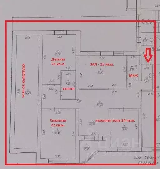 3-к кв. Чувашия, Чебоксары Университетская ул., 10 (149.0 м) - Фото 0