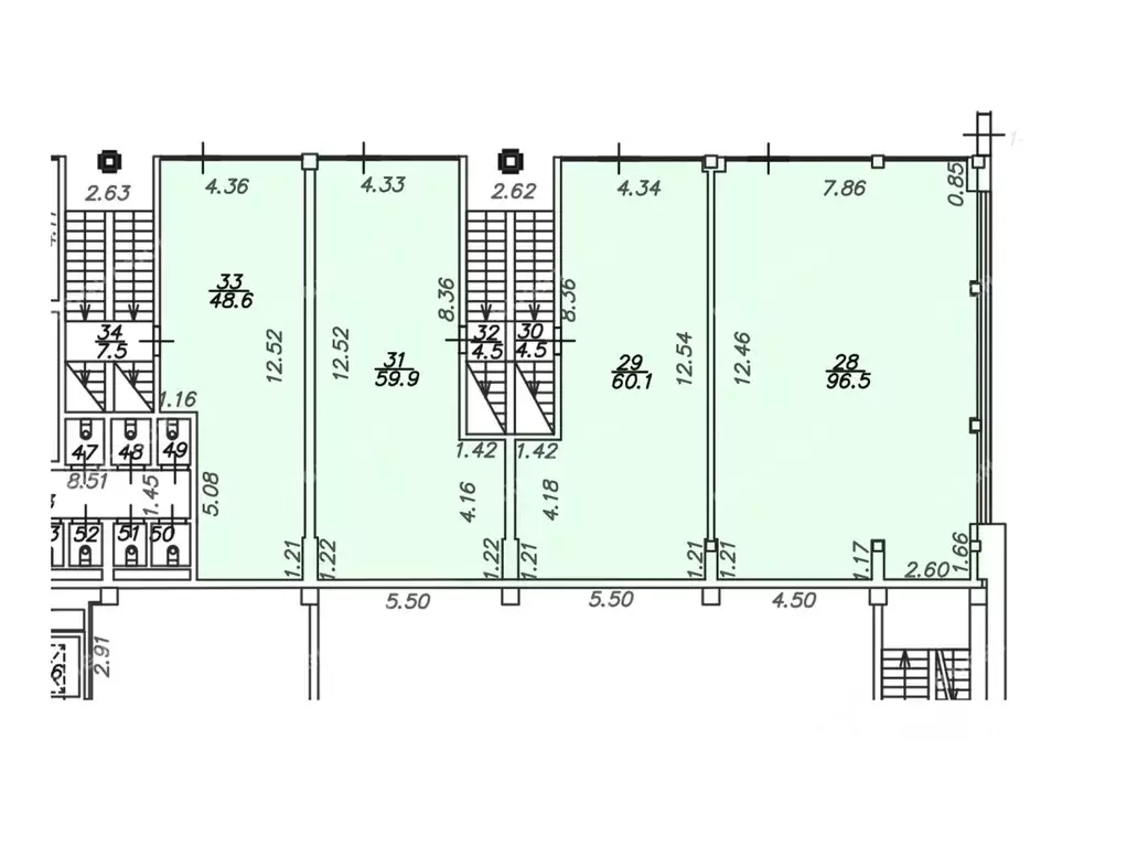 Офис в Санкт-Петербург Херсонская ул., 39 (265 м) - Фото 2