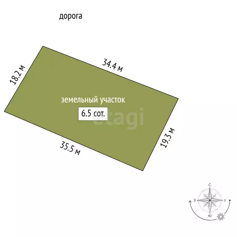 Участок в Костромской район, Шунгенское сельское поселение, СНТ ... - Фото 1