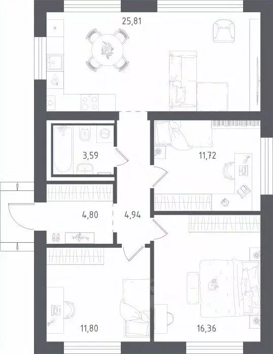 Дом в Московская область, Истра городской округ, Истра дом кп 1.1 (86 ... - Фото 1