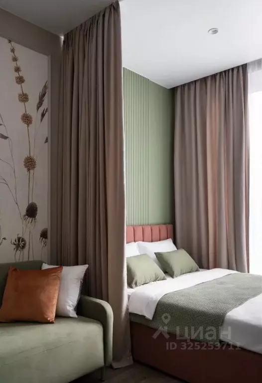 Студия Москва Автомобильный проезд, 4 (23.0 м) - Фото 1