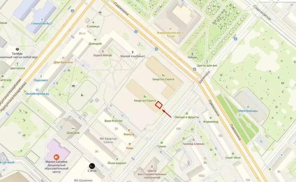 Помещение свободного назначения в Татарстан, Казань ул. Шаляпина, 26 ... - Фото 2