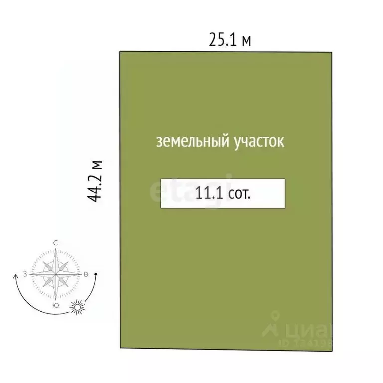 Участок в Брянская область, Жуковский муниципальный округ, с. Ржаница ... - Фото 1