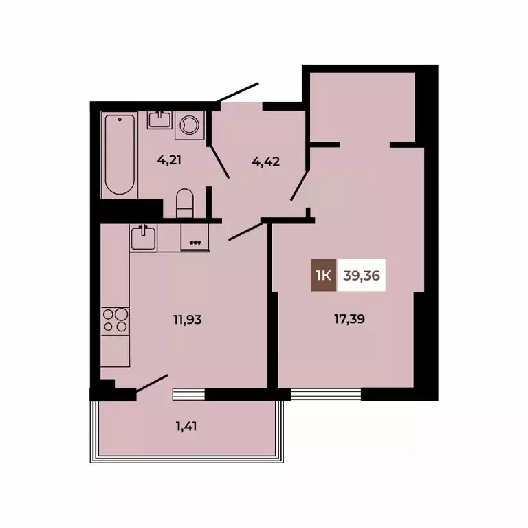 1-к кв. Ростовская область, Аксайский район, Щепкинское с/пос, пос. ... - Фото 1