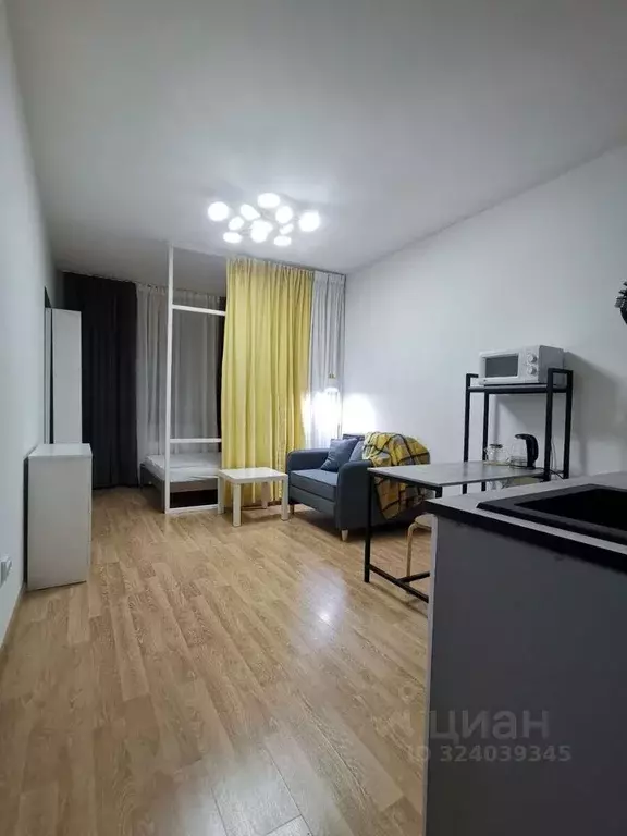 Студия Ленинградская область, Мурино Всеволожский район, бул. ... - Фото 1