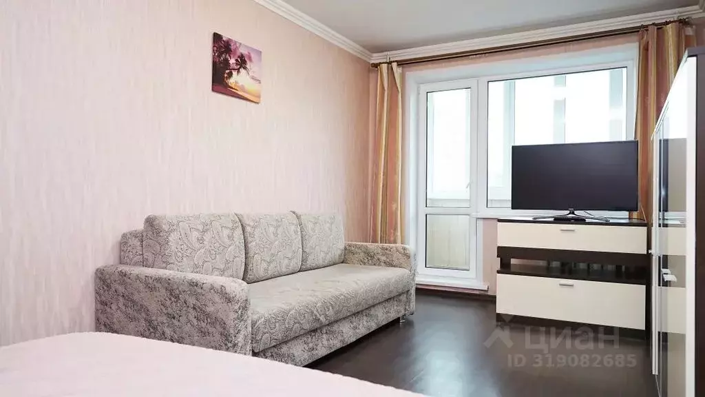 1-к кв. Татарстан, Казань ул. Фатыха Амирхана, 30 (38.0 м) - Фото 1