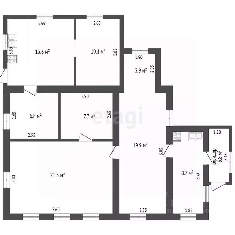Дом в Орловская область, Орел Луговая ул., 34 (92 м) - Фото 2
