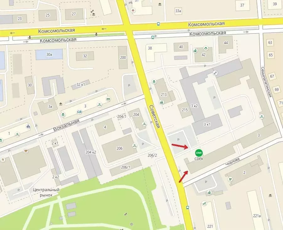 Торговая площадь в Новосибирская область, Искитим Советская ул., 219 ... - Фото 1