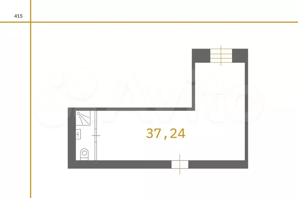 Продам помещение свободного назначения, 37.24 м - Фото 0