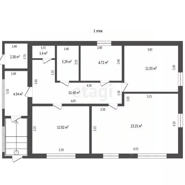 Дом в Смоленская область, Рудня ул. Фрунзе, 23 (145 м) - Фото 1