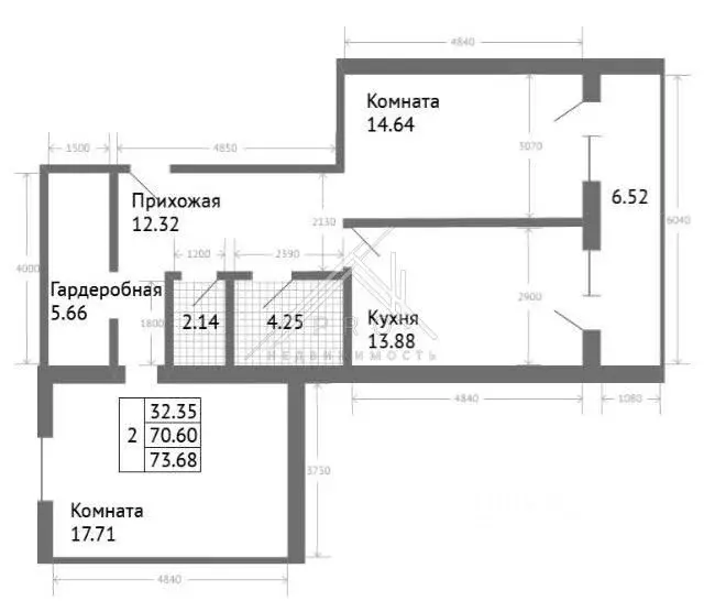 2-к кв. Ярославская область, Ярославский муниципальный округ, пос. ... - Фото 2