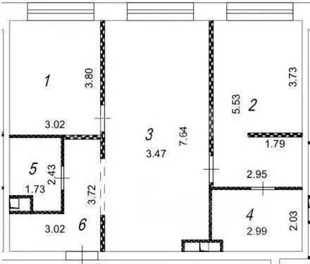 2-к кв. Москва ул. Василия Ланового, 7с1 (70.4 м) - Фото 2