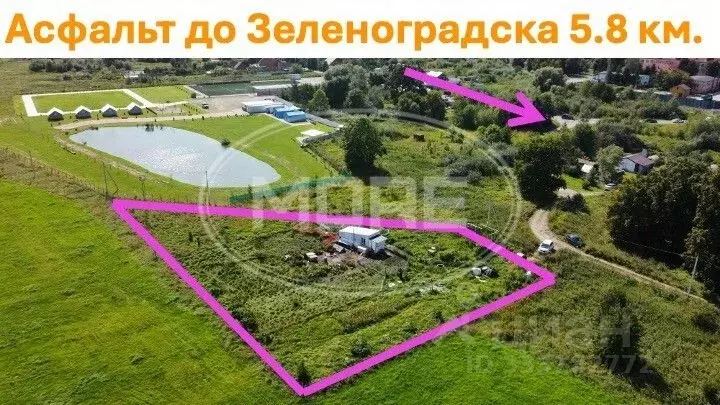 Участок в Калининградская область, Зеленоградский муниципальный округ, ... - Фото 1