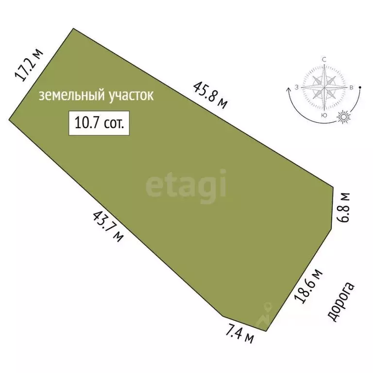 Участок в Тюменская область, Тобольский муниципальный округ, ... - Фото 2