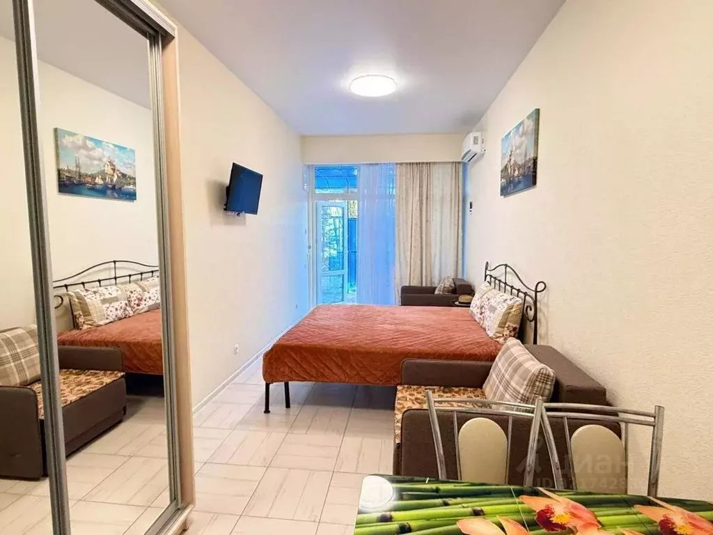 1-к кв. Крым, Алушта муниципальный округ, пос. Семидворье, Волна мкр ... - Фото 2