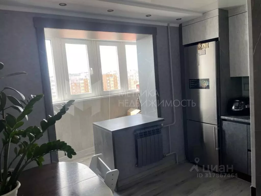1-к кв. Тюменская область, Тюмень ул. Николая Семенова, 23к1 (43.3 м) - Фото 1
