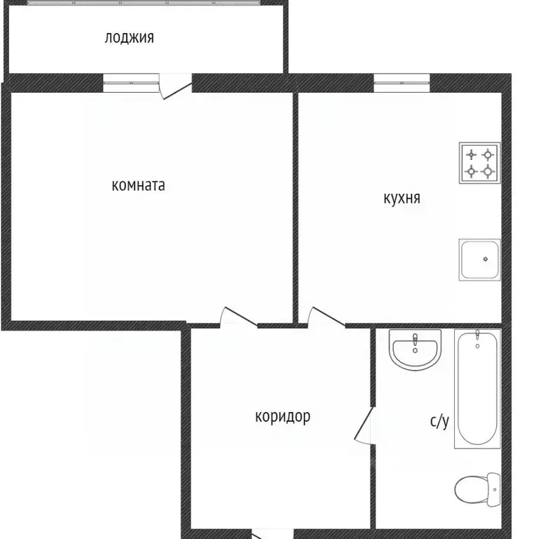 1-к кв. Ярославская область, Ярославль Новоселковская ул., 11 (38.0 м) - Фото 2