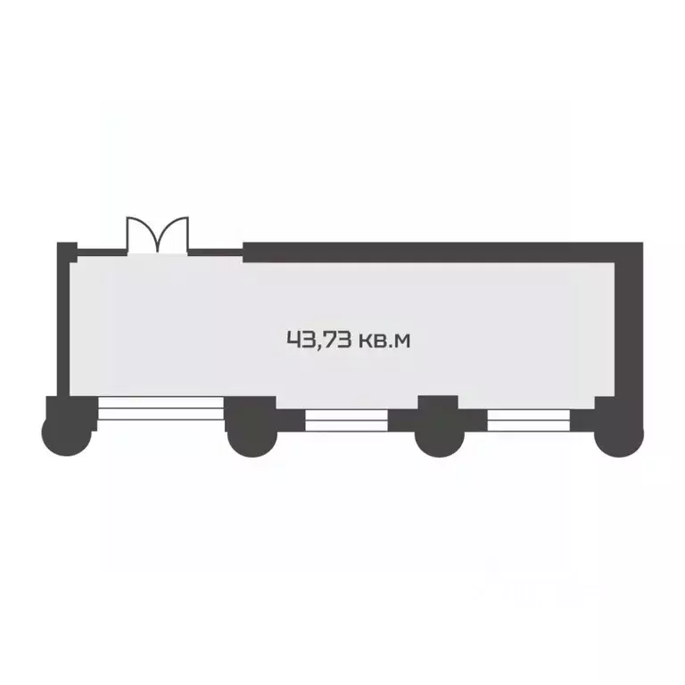 Офис в Санкт-Петербург Московский просп., 114 (44 м) - Фото 2