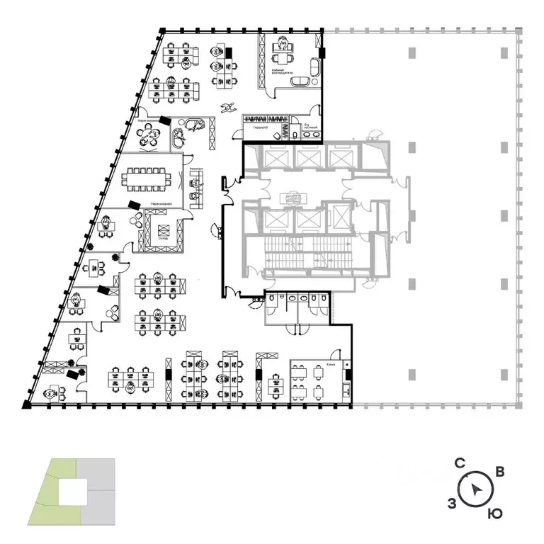 Офис в Москва ул. Обручева, Вл23 (602 м) - Фото 2