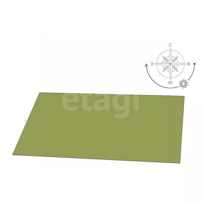 Участок в Крым, Сакский район, Молочненское с/пос, с. Витино  (6.0 ... - Фото 2