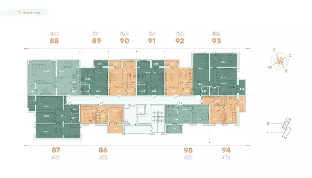 1-комнатная квартира: Иркутск, улица Петрова, 18 (36.73 м) - Фото 1