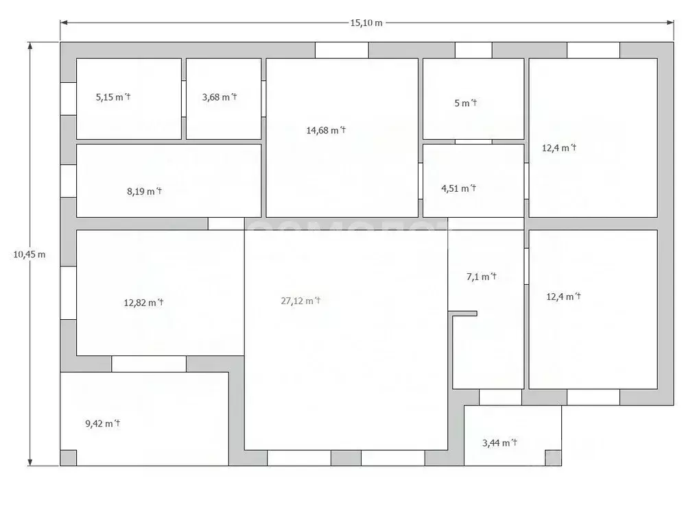 Дом в Алтайский край, Первомайский район, с. Фирсово ул. Лимонная, 8 ... - Фото 2