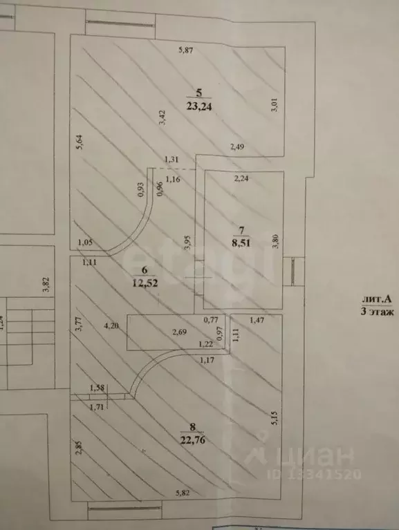 3-к кв. Ульяновская область, Ульяновск Буинская ул., 66 (137.69 м) - Фото 1