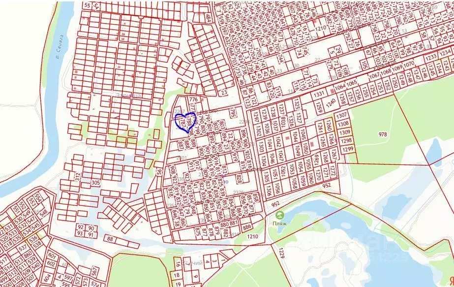 Участок в Ульяновская область, Ульяновск Оазис-1 СНТ, 2280 (10.0 сот.) - Фото 0