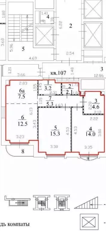 2-к кв. Москва ул. Академика Королева, 21 (65.0 м) - Фото 2