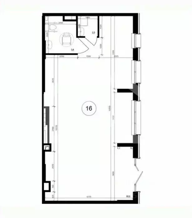 Помещение свободного назначения в Москва Филатов Луг жилой комплекс, ... - Фото 2