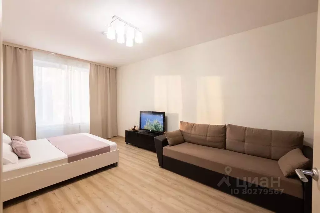1-к кв. Башкортостан, Уфа ул. Энтузиастов, 16 (45.0 м) - Фото 1