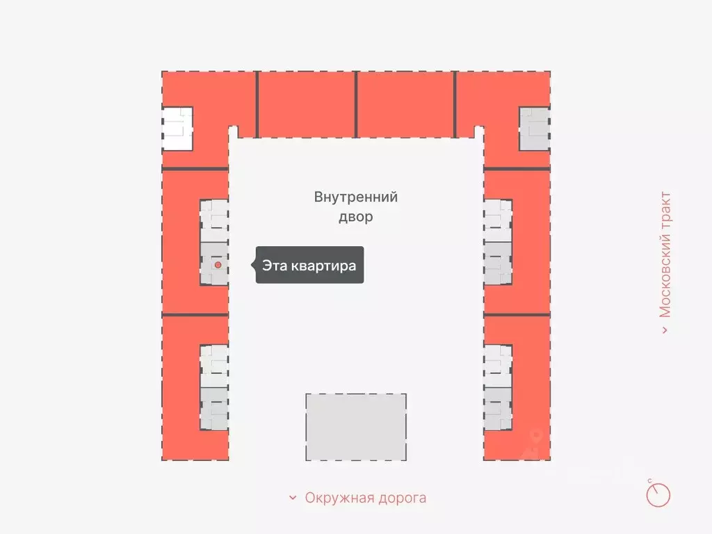 2-к кв. Тюменская область, Тюмень Кремлевская ул., 95 (52.9 м) - Фото 1