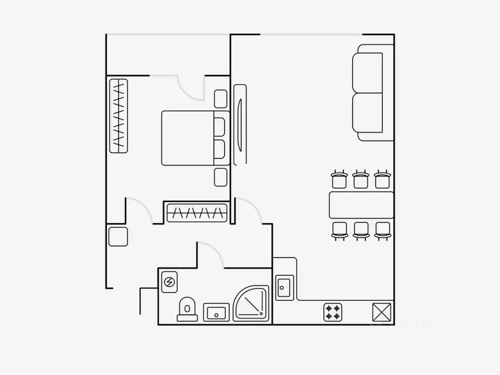 2-к кв. Москва ш. Энтузиастов, 3к1 (60.0 м) - Фото 2
