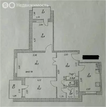 3-комнатная квартира: Энгельс, Степная улица, 37 (72.8 м) - Фото 2