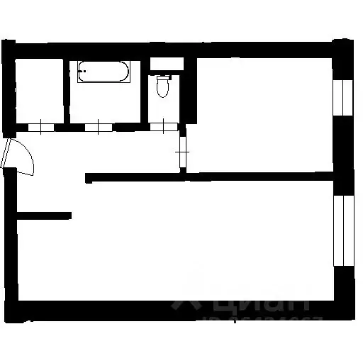 1-к кв. Санкт-Петербург Ленинский просп., 117К1 (36.0 м) - Фото 2