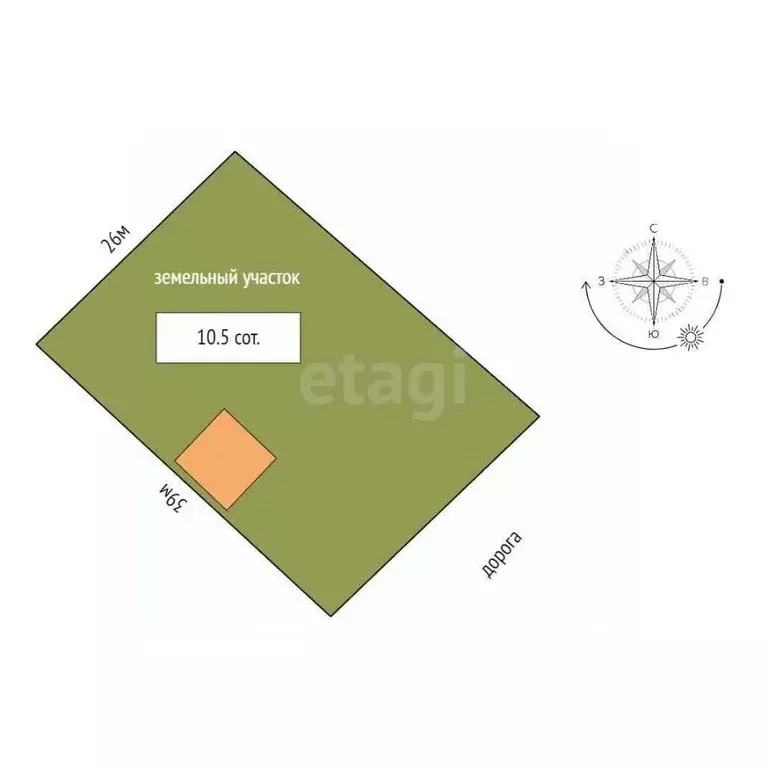 Дом в Крым, Кировский район, с. Льговское ул. Шемьи-Заде (100 м) - Фото 2