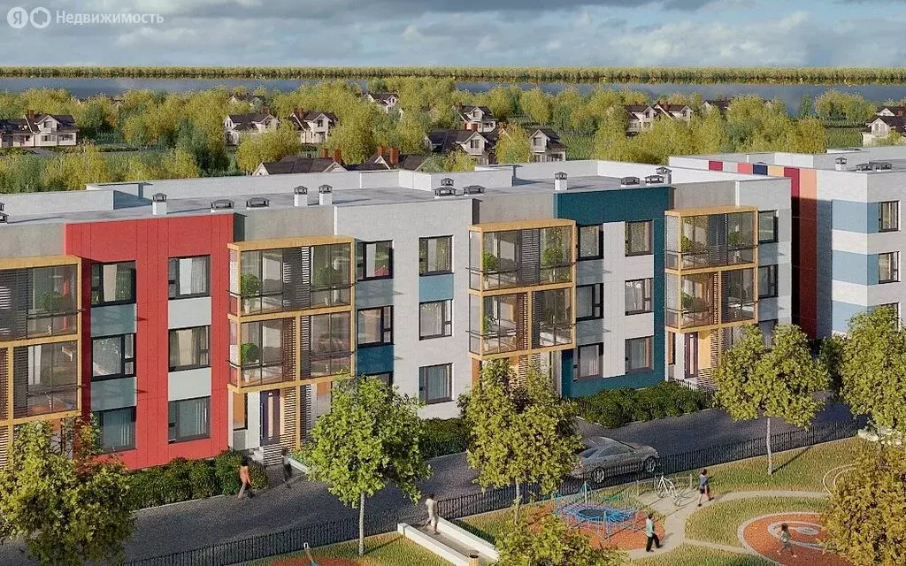 1-комнатная квартира: посёлок Рыбхоз, Ромашковая улица, 63к1 (40 м) - Фото 1