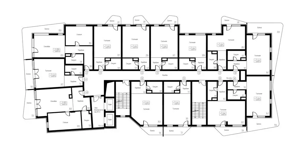 Квартира-студия: Светлогорск, жилой комплекс Русь-2 (33.2 м) - Фото 1