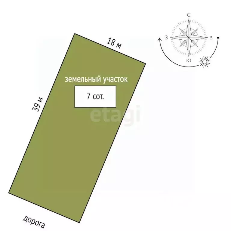 Участок в Крым, Ленинский район, Семисотское с/пос, с. Каменское ул. ... - Фото 2