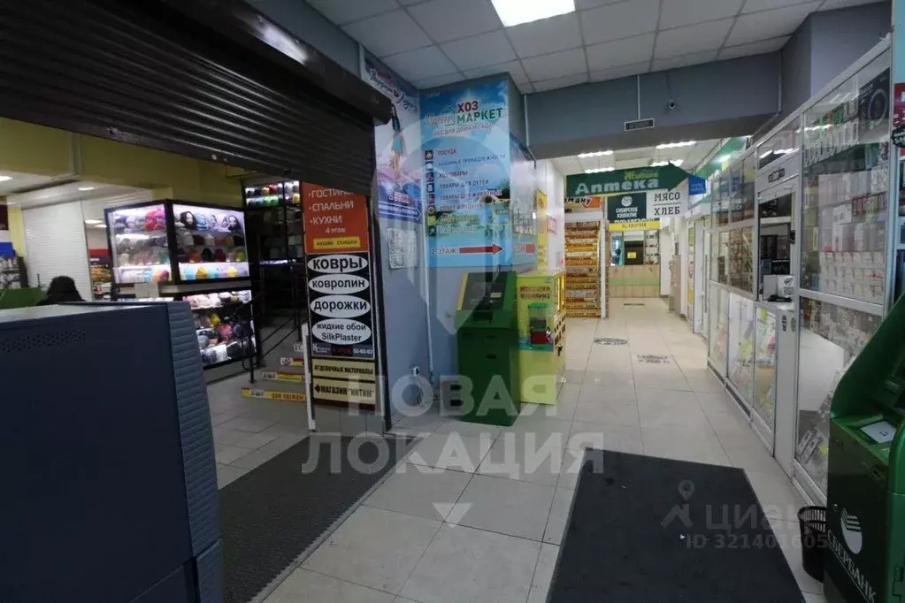 Торговая площадь в Омская область, Омск Заозерный мкр, ул. Бархатовой, ... - Фото 2