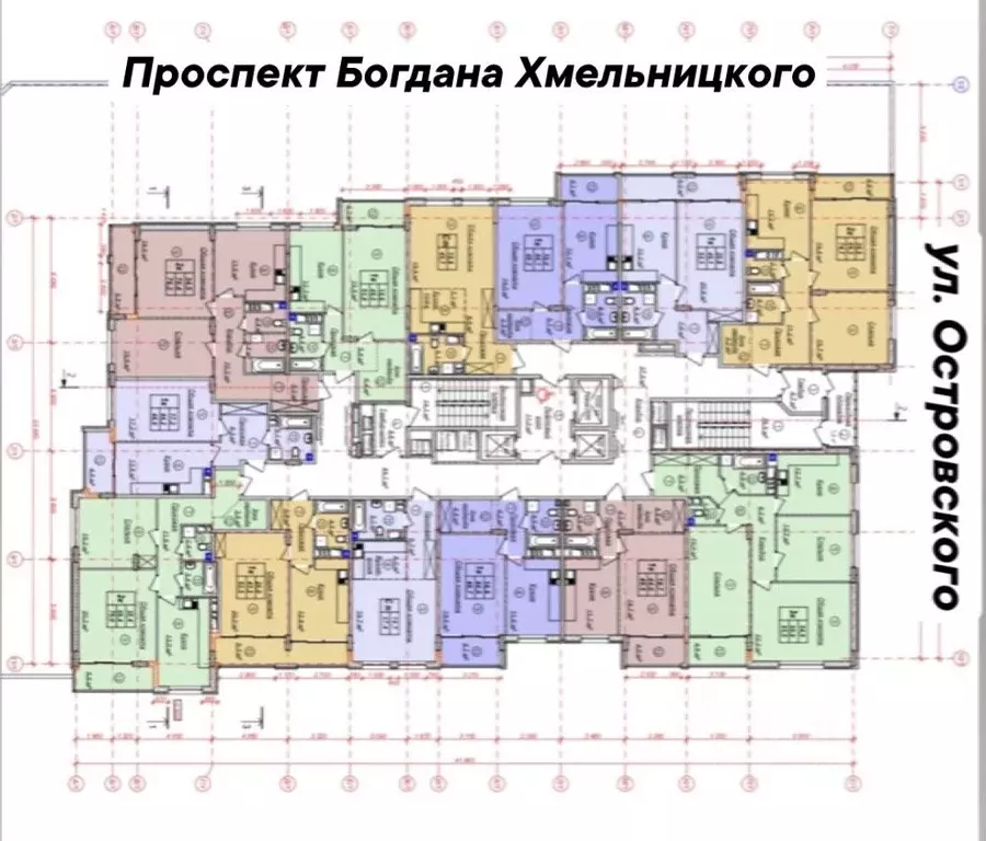 2-к кв. Белгородская область, Белгород просп. Богдана Хмельницкого, 56 ... - Фото 2