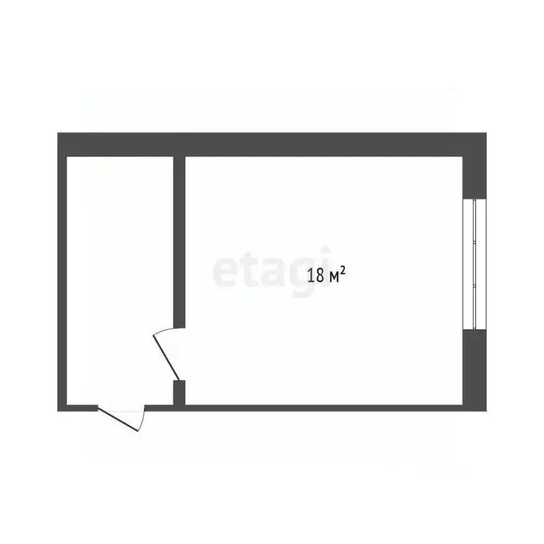 Комната Мордовия, Саранск ул. Пушкина, 10 (18.1 м) - Фото 0