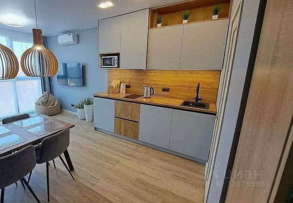 1-к кв. Краснодарский край, Сочи Бытха мкр, ул. Ясногорская, 16/8к2 ... - Фото 2